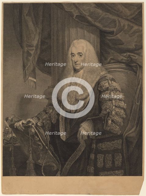 Alexander, Lord Loughborough, 1800. Creator: Francesco Bartolozzi.