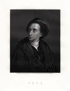 Alexander Pope, English poet, 19th century. Artist: Posselwhite