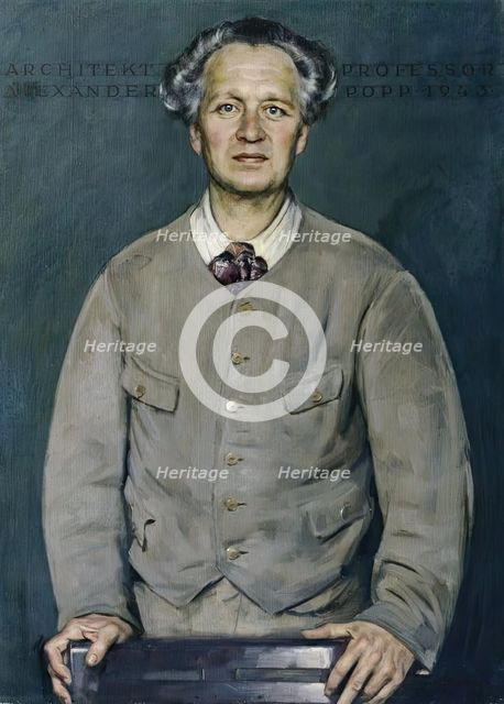 Alexander Popp, 1943. Creator: Wilhelm Dachauer.