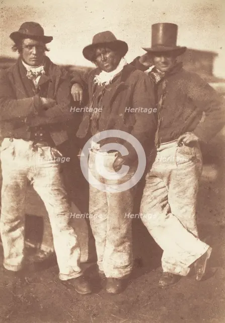 Alexander Rutherford, William Ramsay and John Linton, 1843-1847. Creators: David Octavius Hill, Robert Adamson.