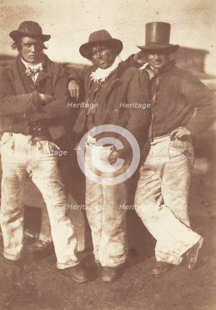 Alexander Rutherford, William Ramsay and John Linton, 1843-1847. Creators: David Octavius Hill, Robert Adamson.