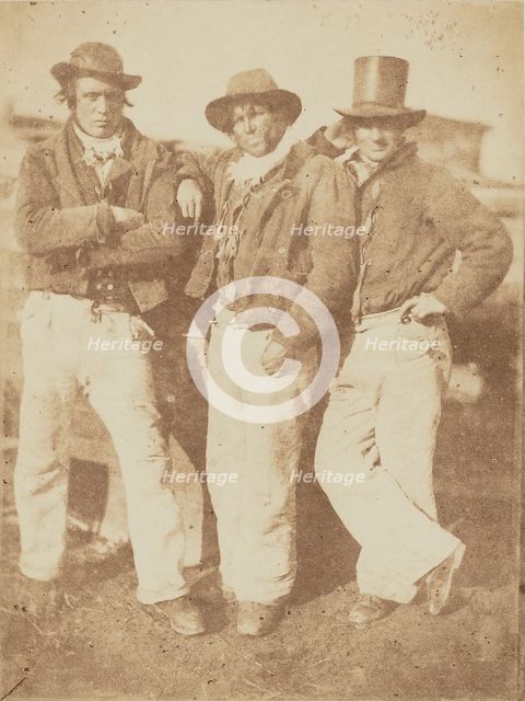Alexander Rutherford, William Ramsay and John Liston, 1843-1848. Creator: Hill & Adamson.