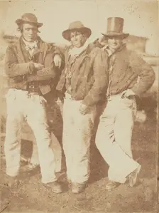 Alexander Rutherford, William Ramsay and John Liston, 1843-1848. Creator: Hill & Adamson