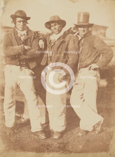 Alexander Rutherford, William Ramsay and John Liston, 1843-1848. Creator: Hill & Adamson.