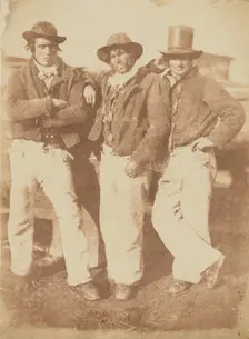 Alexander Rutherford, William Ramsay and John Liston, 1843-1848. Creator: Hill & Adamson