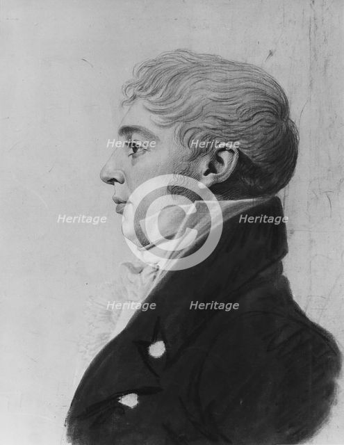 Alexander Rider (?), 1808-9. Creator: Charles Balthazar Julien Févret de Saint-Mémin.