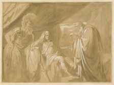 Alexander's Confidence with his Physician Philip, c.1770. Creator: Benjamin West