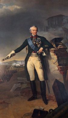 Alexander Suvorov, Russian general, (1833). Artist: Nicolas-Sébastien Frosté
