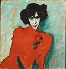 Alexander Sakharoff, 1909. Artist: Javlensky, Alexei, von (1864-1941)
