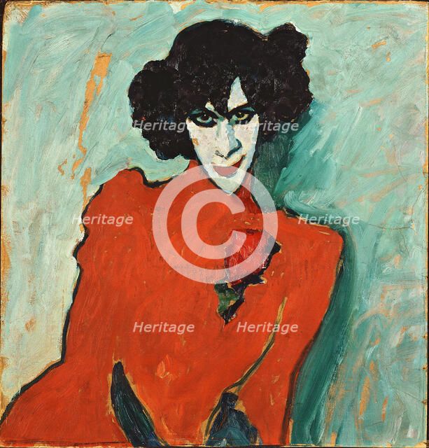 Alexander Sakharoff. Artist: Javlensky, Alexei, von (1864-1941)