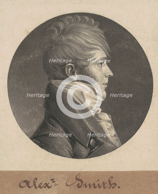 Alexander Smith, 1804. Creator: Charles Balthazar Julien Févret de Saint-Mémin.