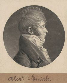 Alexander Smith, 1804. Creator: Charles Balthazar Julien Févret de Saint-Mémin