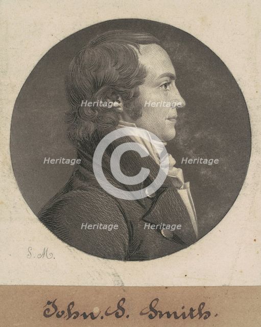 Alexander Smyth, 1807. Creator: Charles Balthazar Julien Févret de Saint-Mémin.