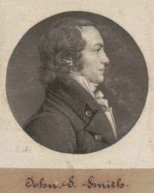 Alexander Smyth, 1807. Creator: Charles Balthazar Julien Févret de Saint-Mémin