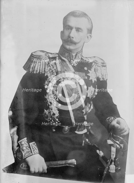 Alexander Spiridovich (1873–1952), general and historian, c. 1915.