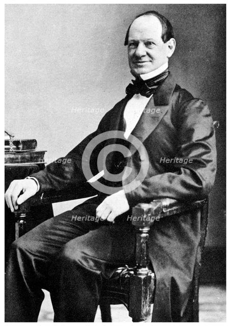 Alexander Turney Stewart, American entrepreneur and retailer, 19th century (1955). Artist: Unknown