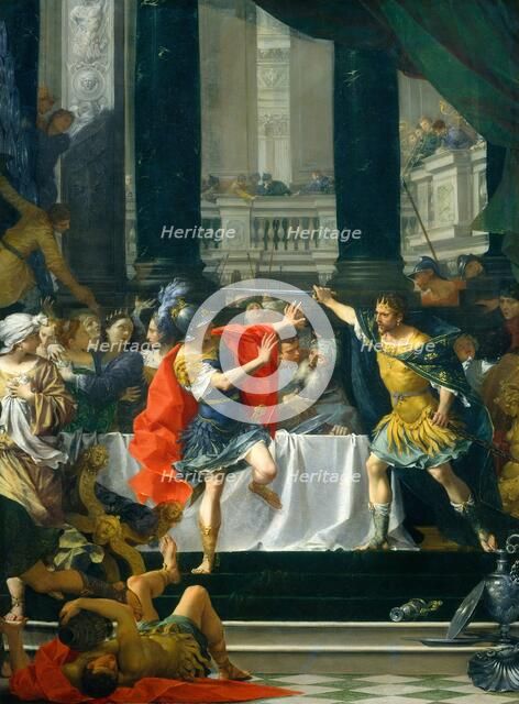 Alexander the Great Threatened by His Father, probably 1700/1705. Creator: Donato Creti.