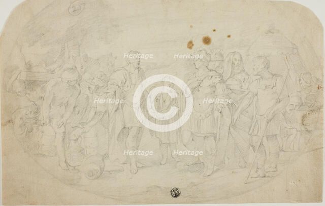 Alexander the Great and King Taxiles, c. 1615. Creator: Unknown.