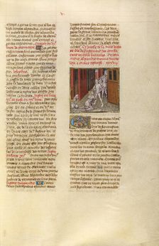 Alexander the Great Finding Darius in Chains; Miroir Historial, about 1475. Creator: Unknown