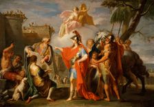 Alexander the Great Founding Alexandria, 1736-1737. Creator: Placido Costanzi