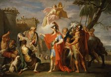 Alexander the Great Founding Alexandria, 1736-1737. Creator: Placido Costanzi