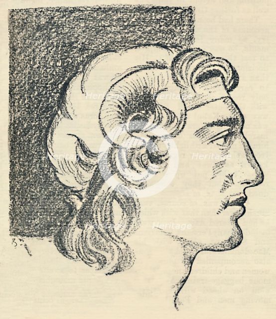 'Alexander the Great (From an Old Greek Coin)', 1936. Creator: Unknown.