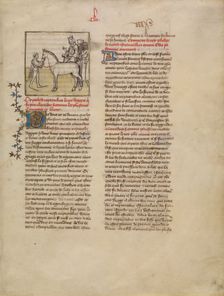 Alexander the Great; Histoire ancienne jusqu'à César, about 1390-1400. Creator: First Master of the Bible historiale of Jean de Berry