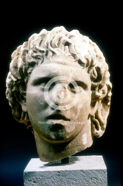 Alexander the Great, Macedonian king and soldier. Artist: Unknown