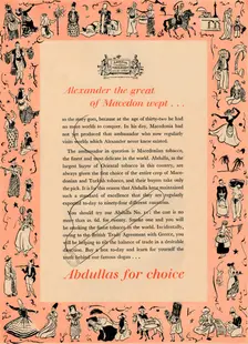 Alexander the great of Macedon wept Abdullas for choice 1939