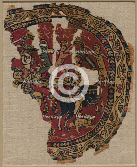 Alexander the Great on Horseback, 700s. Creator: Unknown.