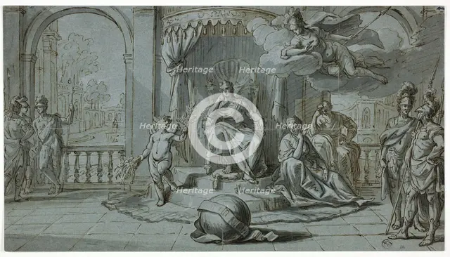 Alexander the Great Plans World Conquest, n.d. Creator: Antoine Dieu.
