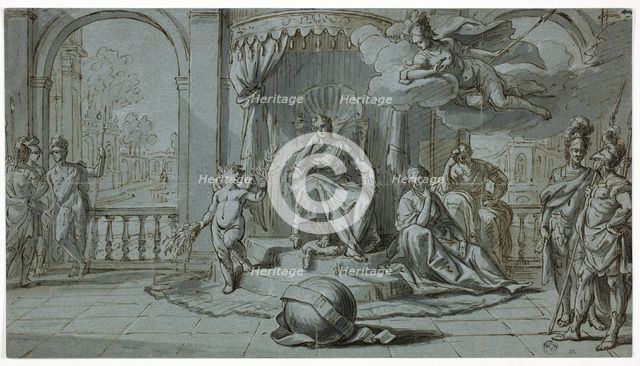 Alexander the Great Plans World Conquest, n.d. Creator: Antoine Dieu.