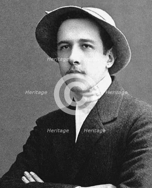 Alexander Vasilyevich Chayanov (1888-1937), End 1910s. Artist: Anonymous  