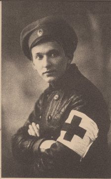 Alexander Vertinsky in Hospital Uniform, 1914