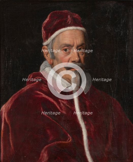 Alexander VII, 1599-1667, Pope, late 17th-early 18th century. Creator: Giovanni Battista Gaulli Baciccio.