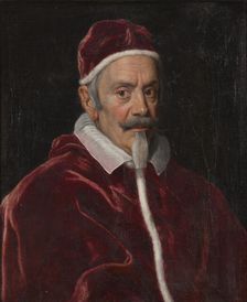 Alexander VII, 1599-1667, Pope, late 17th-early 18th century. Creator: Giovanni Battista Gaulli Baciccio