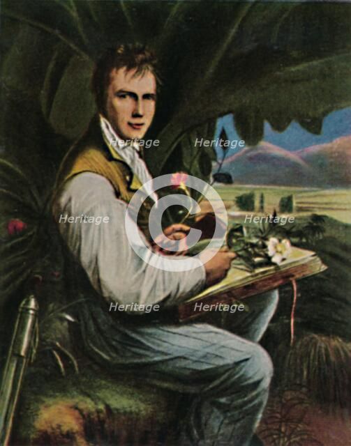 'Alexander von Humboldt 1769-1859. - Gemälde von Weitsch', 1934. Creator: Unknown.