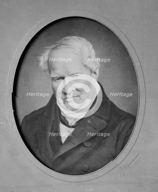 Alexander von Humboldt, between 1855 and 1865. Creator: Unknown.