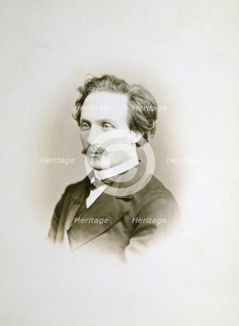 Alexander Winterberger, pianist and organist, 19th century. Artist: Sergei Levitsky