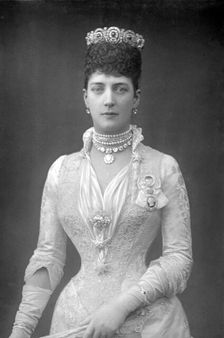 Alexandra (1844-1925), Queen Consort of King Edward VII of Great Britain, c1890