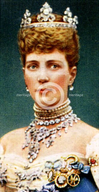 Alexandra of Denmark, late 19th century. Artist: Unknown