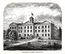 Alexandra College, Belleville, Ontario, Canada, 19th century