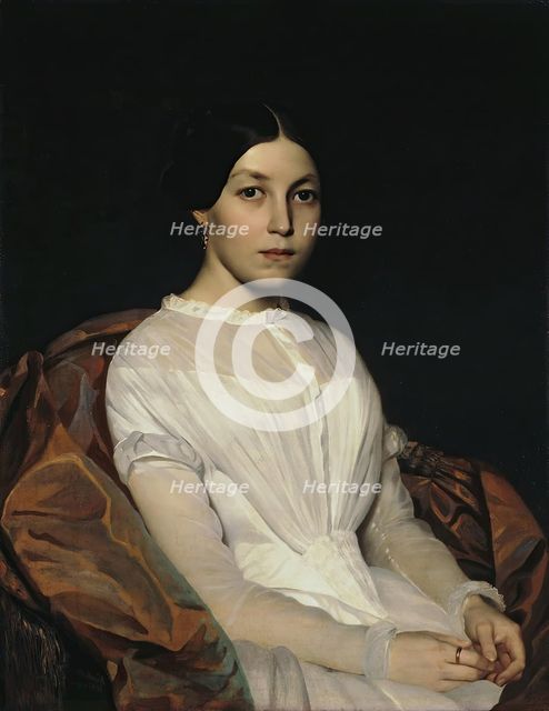 Alexandra Kutorga, 1847. Creator: Yakov Kapkov.