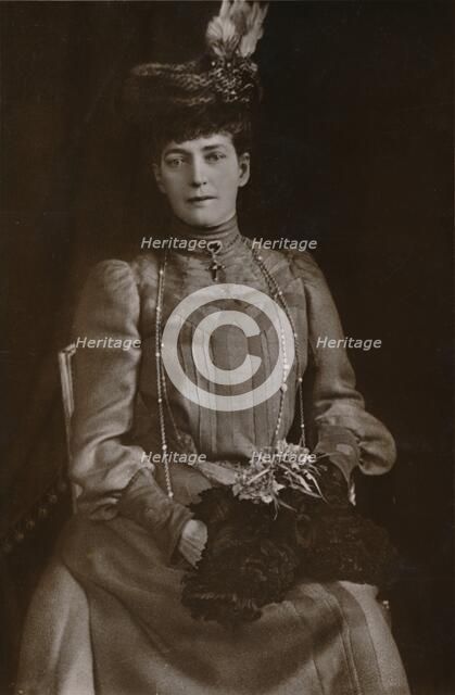 Alexandra, Queen Consort of King Edward VII of the United Kingdom, 1905. Artist: William Slade Stuart