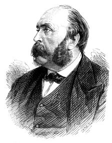 Alexandre Auguste Ledru-Rollin, French politician, (1875)