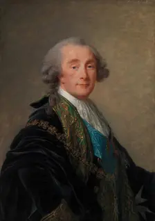 Alexandre Charles Emmanuel de Crussol-Florensac (1743-1815), 1787. Creator: Elisabeth Louise Vigee-LeBrun