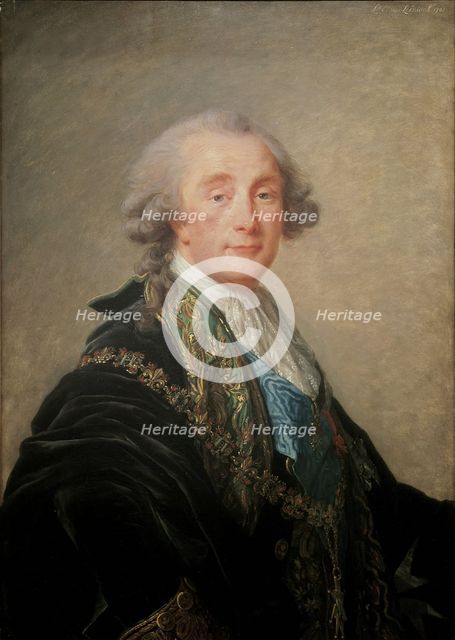 Alexandre Charles Emmanuel de Crussol-Florensac (1747–1815). Artist: Vigée-Lebrun, Marie Louise Elisabeth (1755-1842)