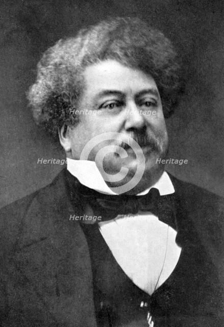 Alexandre Dumas, 19th century French author, (1902). Artist: Unknown