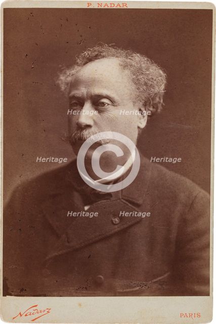 Alexandre Dumas, fils (1824-1895), c. 1886. Creator: Nadar, Paul (1856-1939).