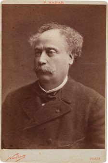 Alexandre Dumas, fils (1824-1895), c. 1886. Creator: Nadar, Paul (1856-1939)